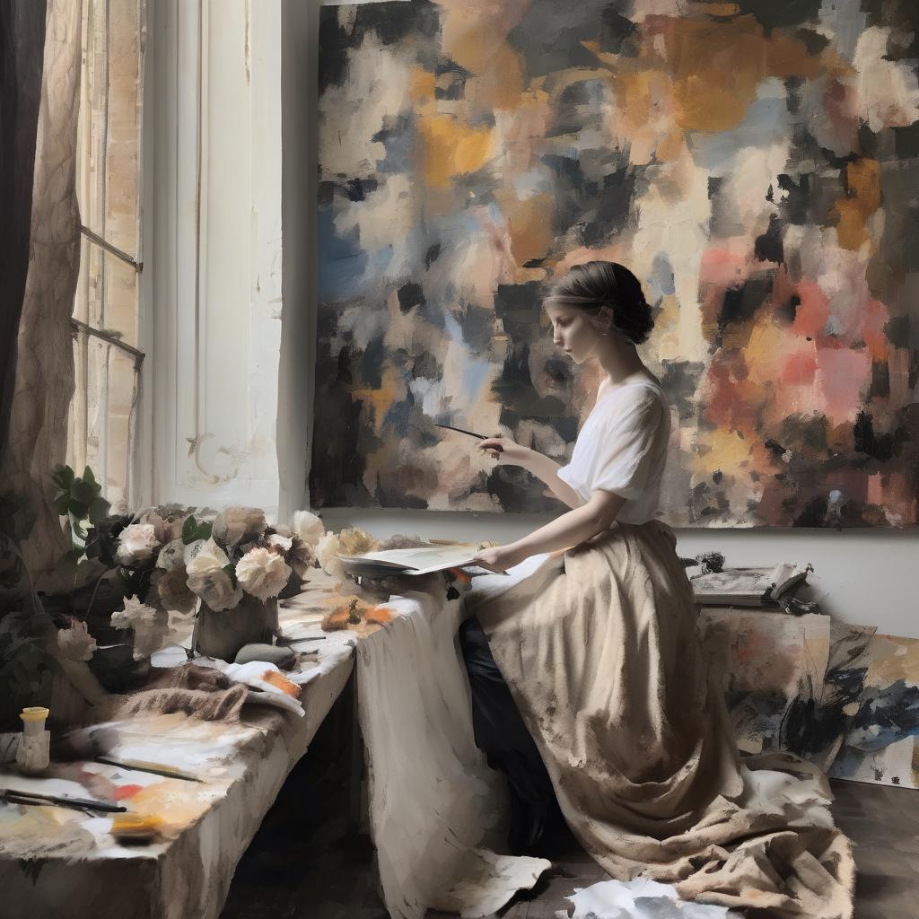 Το ύφος και οι τεχνικές της ζωγραφικής