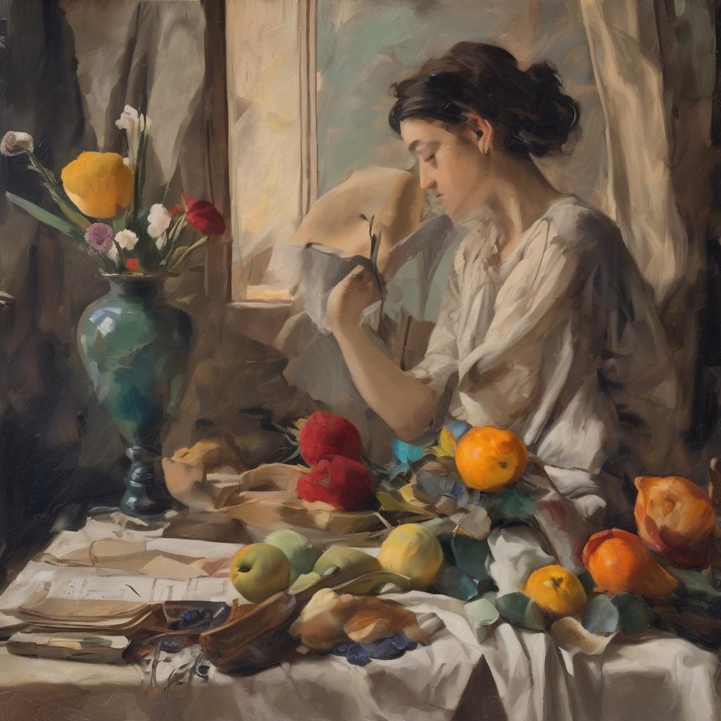 Το Στιλ και η Τεχνική του Καλλιτέχνη Masséot ABAQUESNE